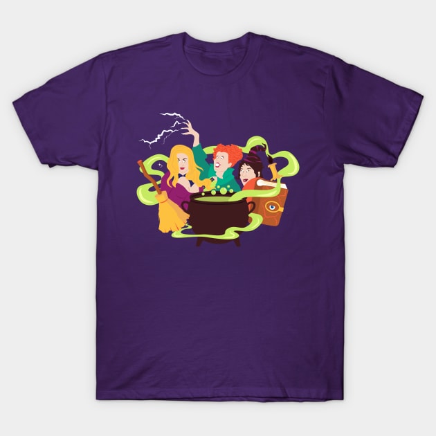 It's just a bunch of hocus pocus T-Shirt by SarahLouiseNicholson